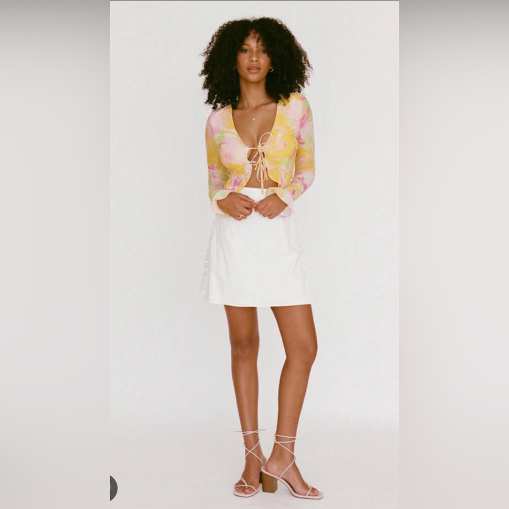NWT Sabo Skirt ‘Khara Frill Top’